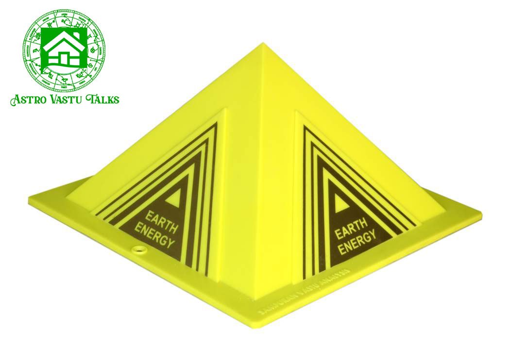 Earth energy pyramid (North East) Size 7 inch