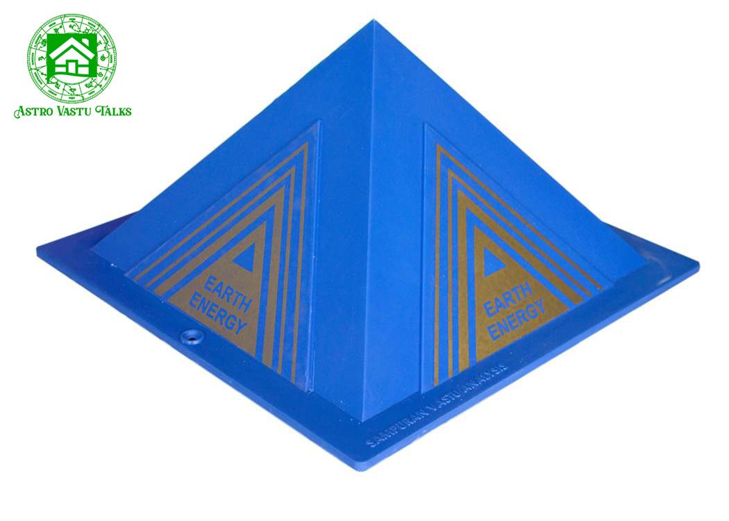 Earth energy pyramid (South West) Size 7 inch