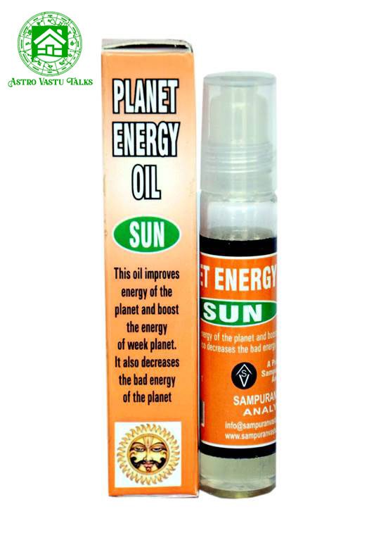 Fragrance energy oil for (Surya)