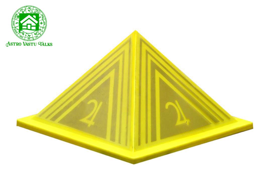 Planet energy pyramids (North-East) Size 7 inch