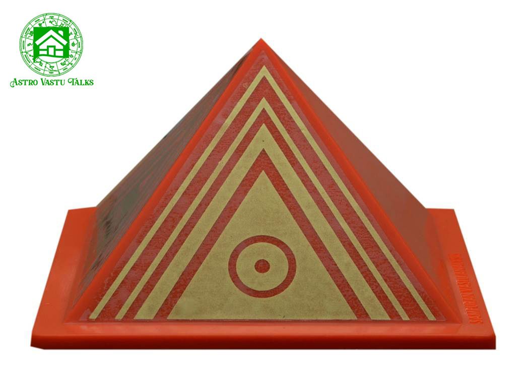 Planet energy pyramids (East) Size 7 inch