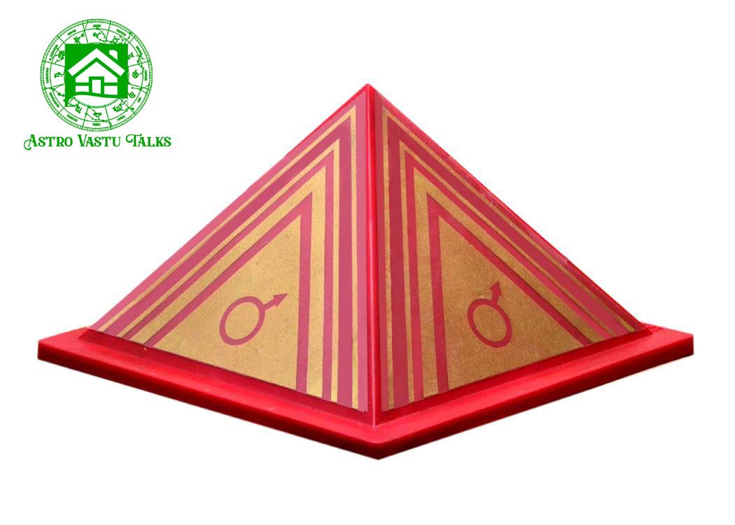 Planet energy pyramids (South) Size 7 inch