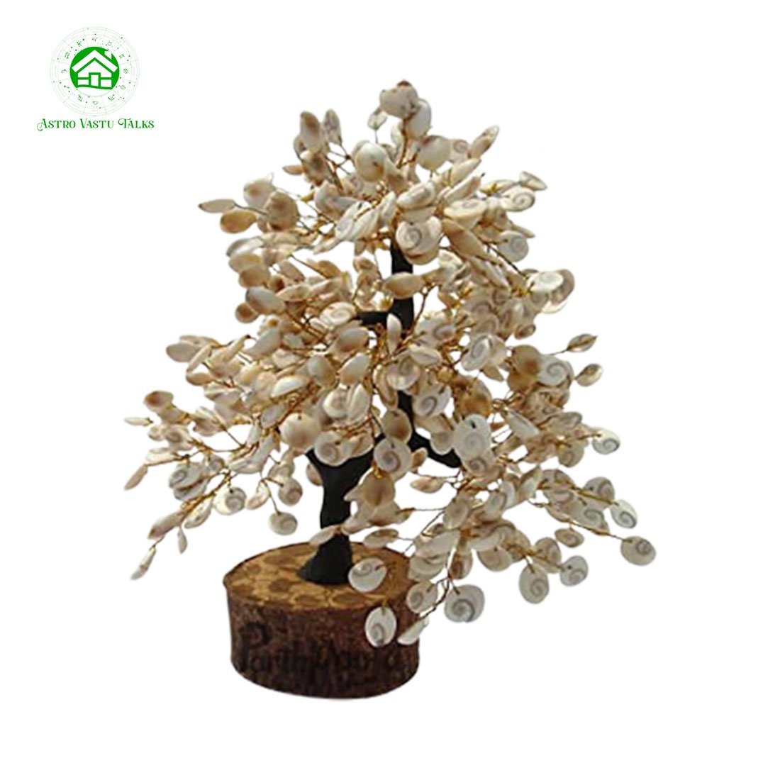 Natural & Original Gomti Chakra | Gomati Chakra Tree for Good Luck & Prosperity (500 Beads Approx) Decorative Showpiece (Stone, Multicolor)