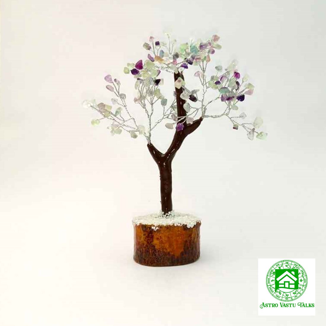 Multi Fluorite Gemstone Tree