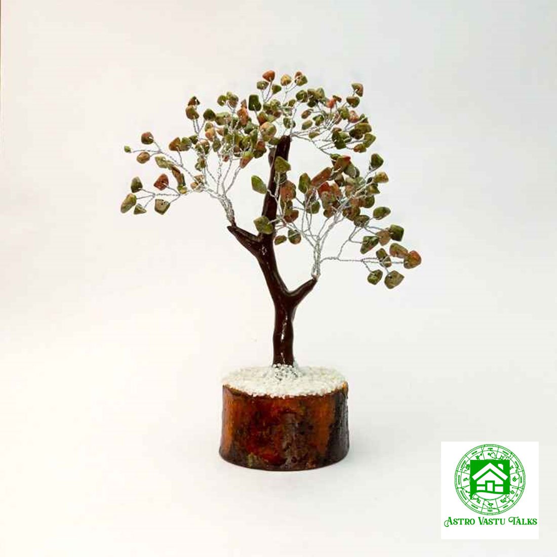 Unakite Gemstone Tree