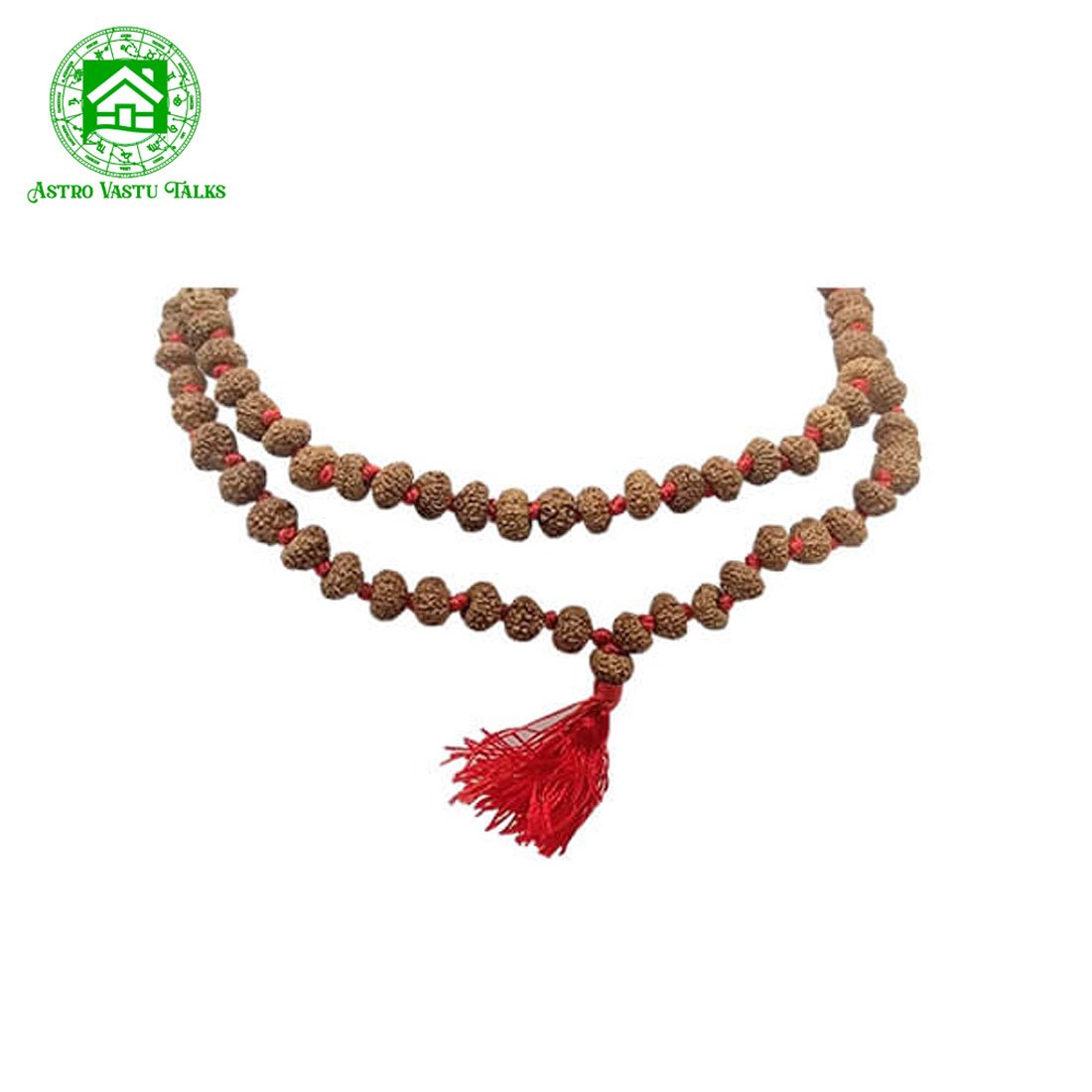 Aath Mukhi Rudraksha Mala (108 Beads)