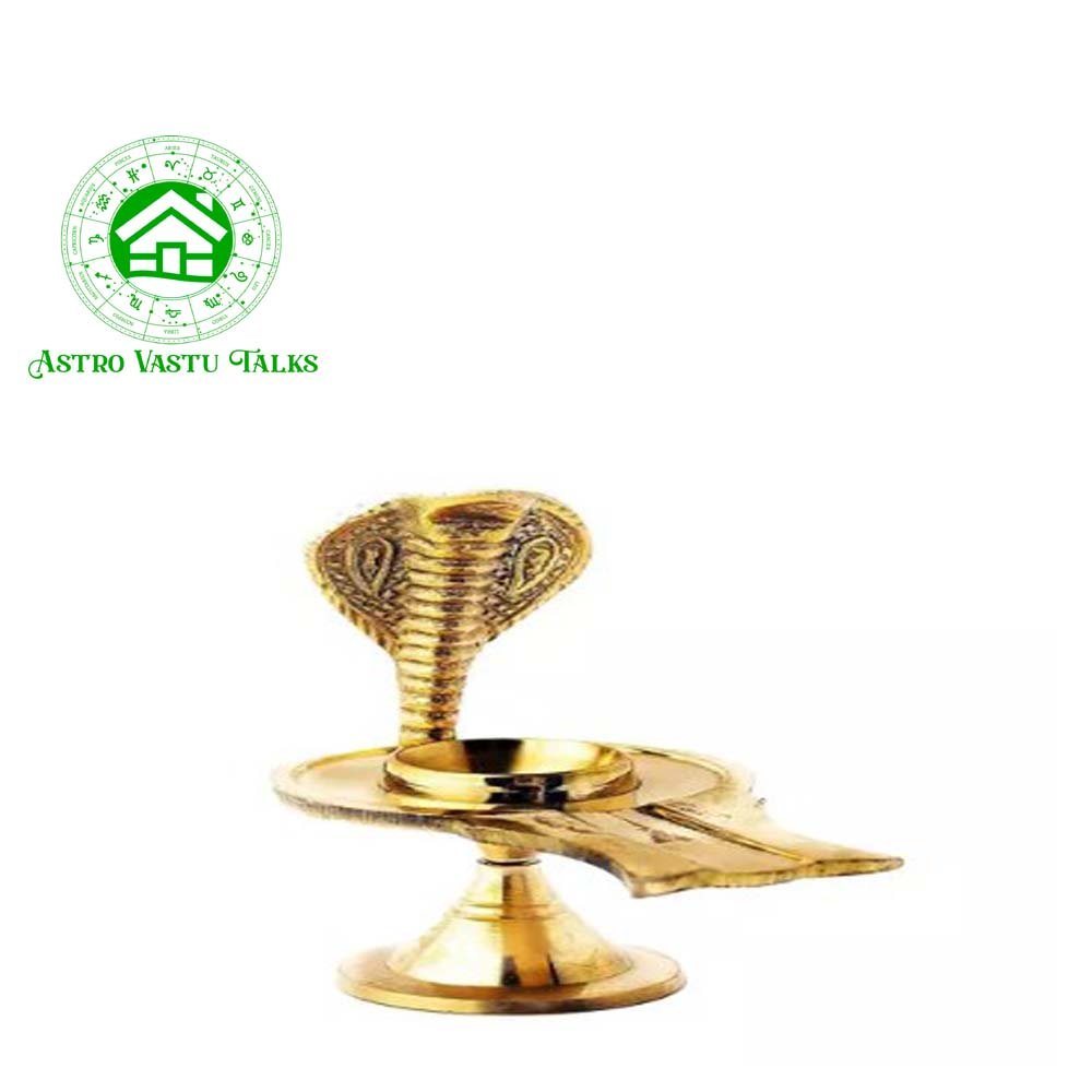 Brass Shiv Ling Stand