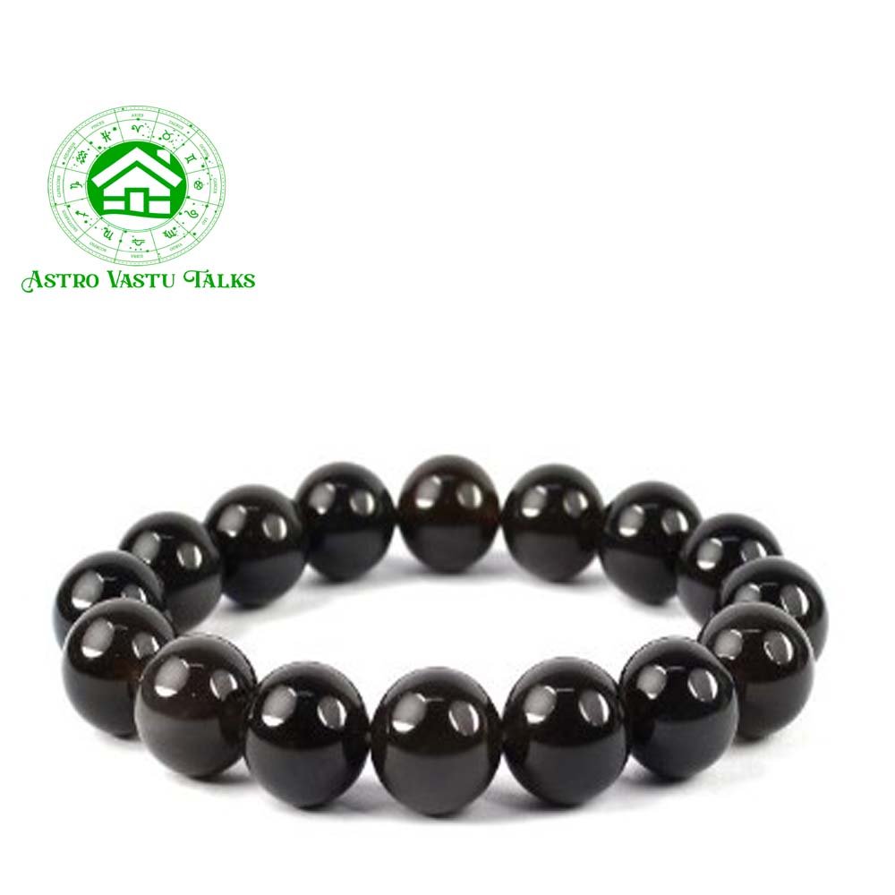 Natural Reiki Crystal Black bracelet