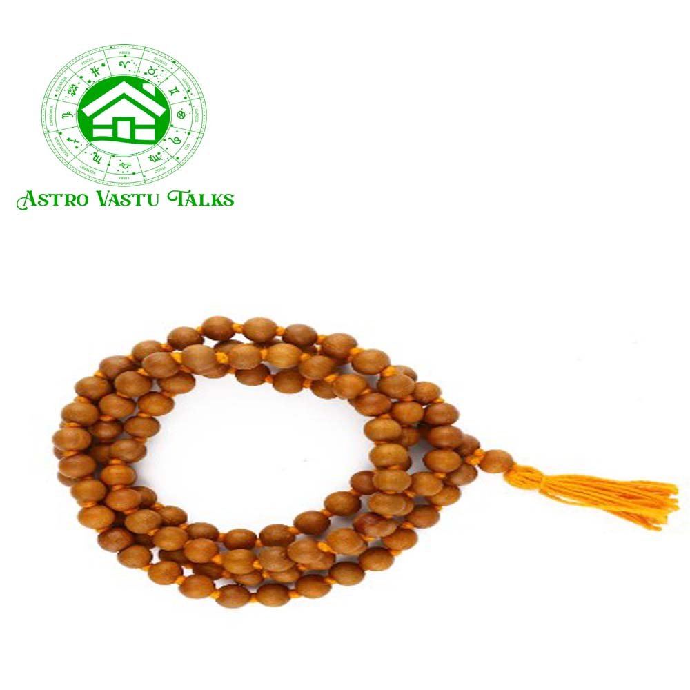 White Sandalwood Mala