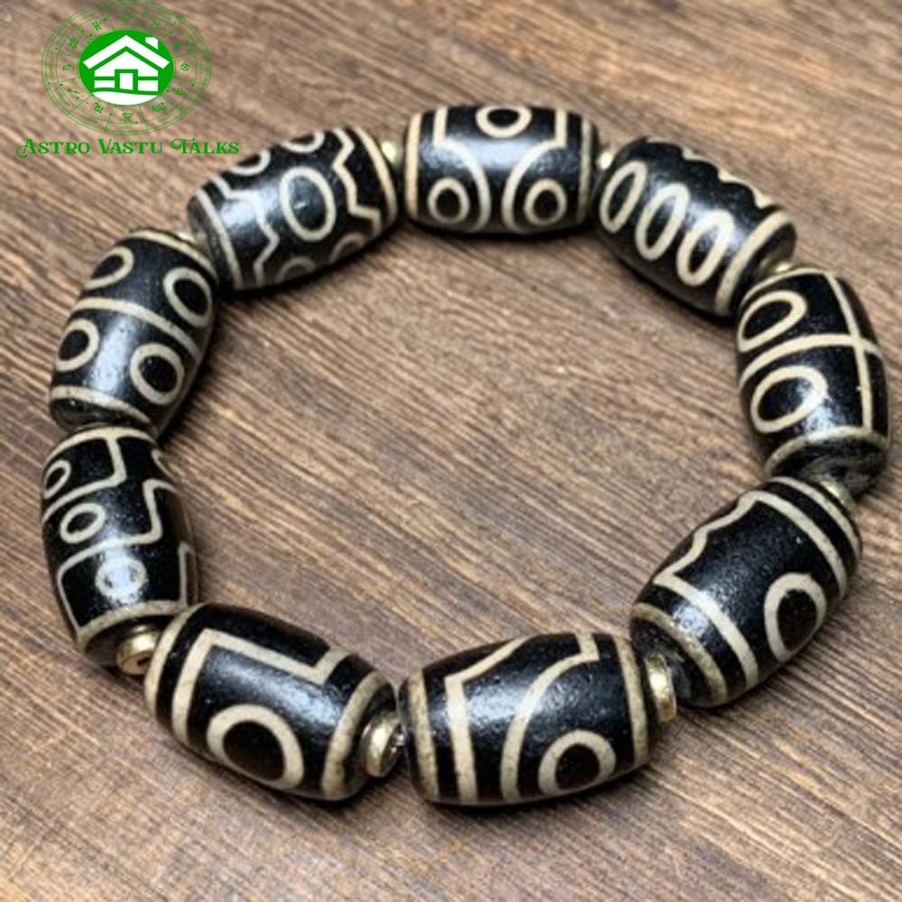 28) Tibetan Dzi Bracelet