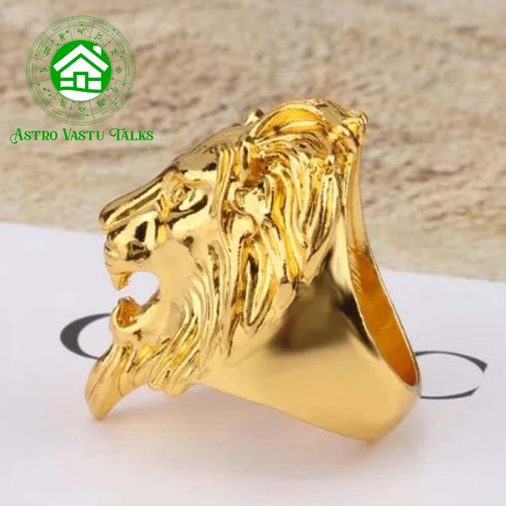 Lion Head Ring