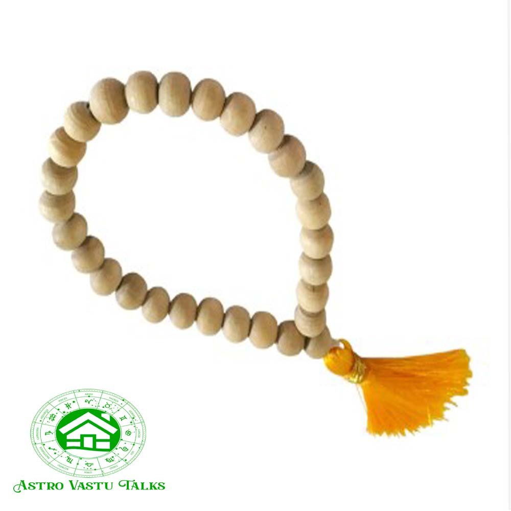 White Tulsi mala