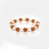 Rudraksha & Crystal  Bracelet