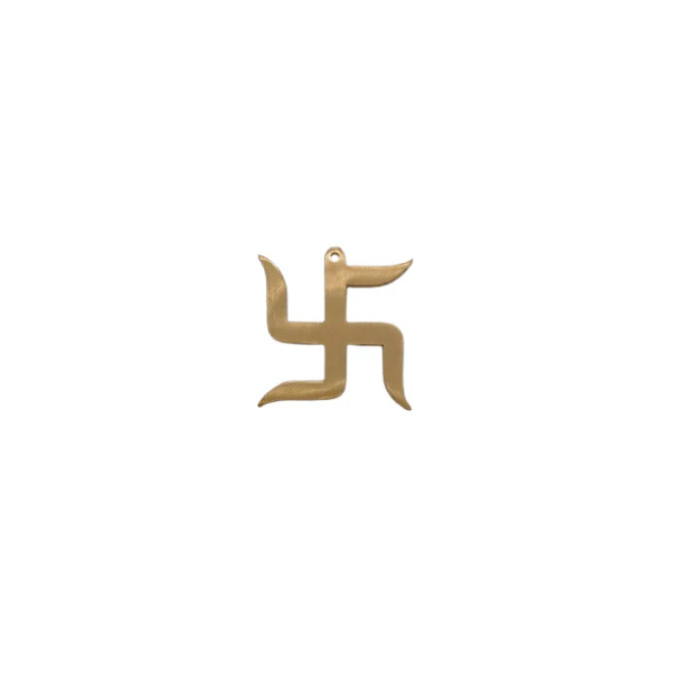 Brass Swastik (3 Inches)