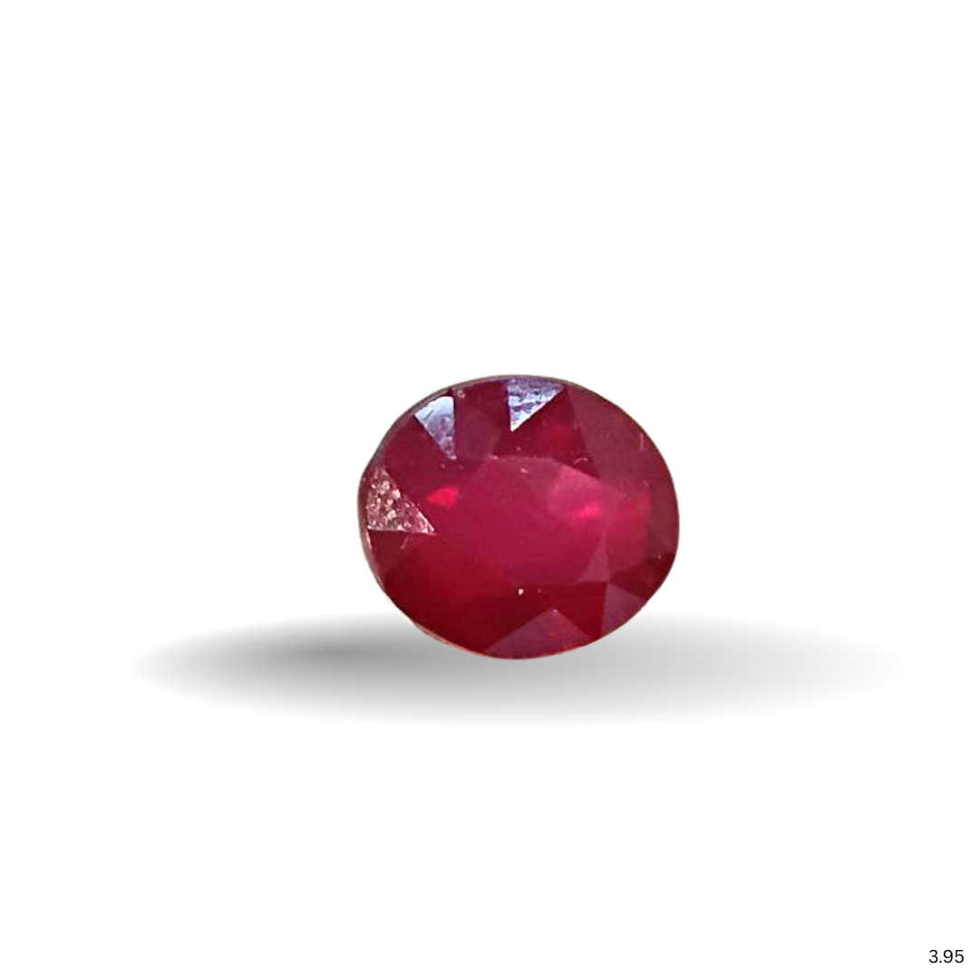 3.95 CARAT RUBY (GRADE A)