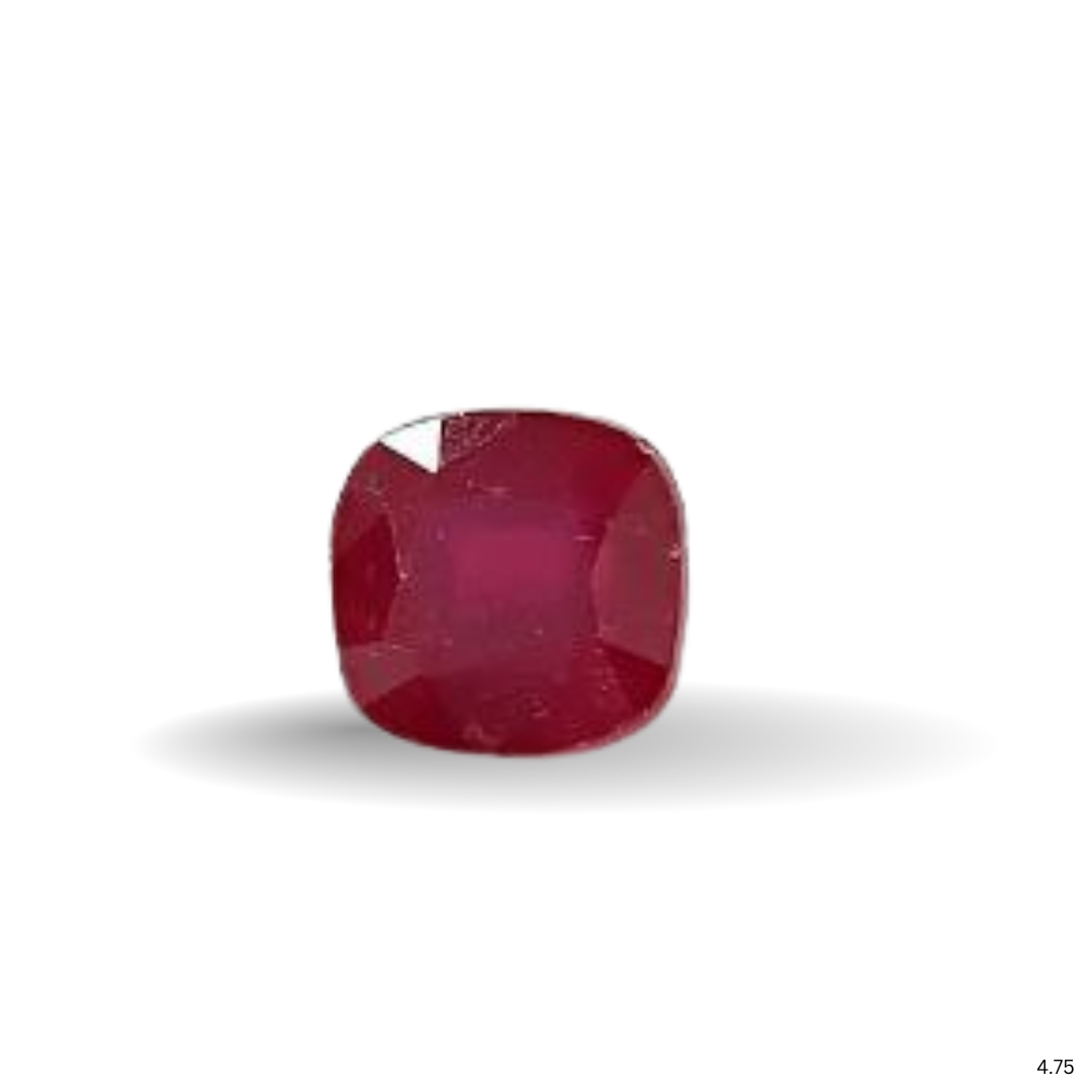 4.75 CARAT RUBY (GRADE A)