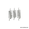 White Anti Clock Wise Springs