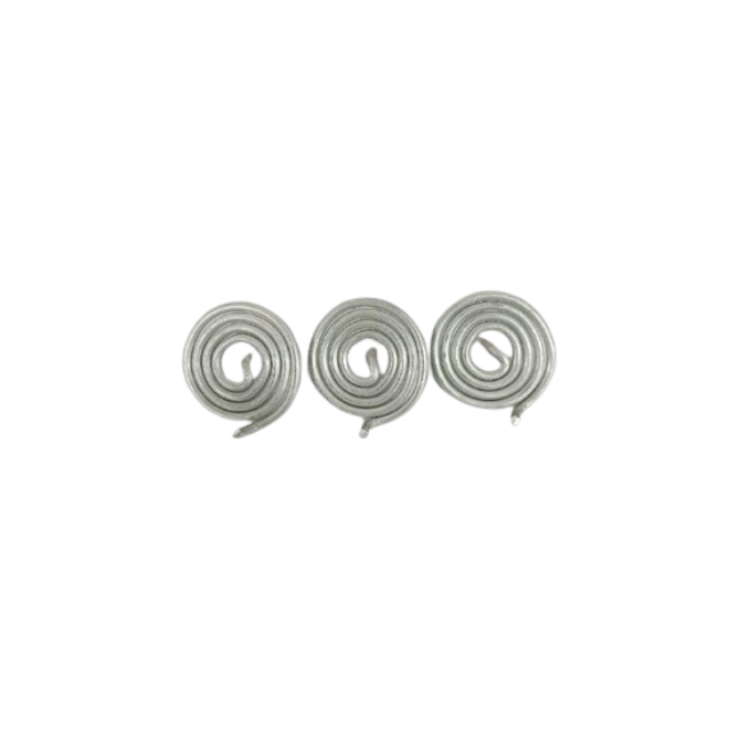 Aluminium Wavy Round Clockwise Springs