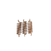 Copper Triangular Clockwise Springs