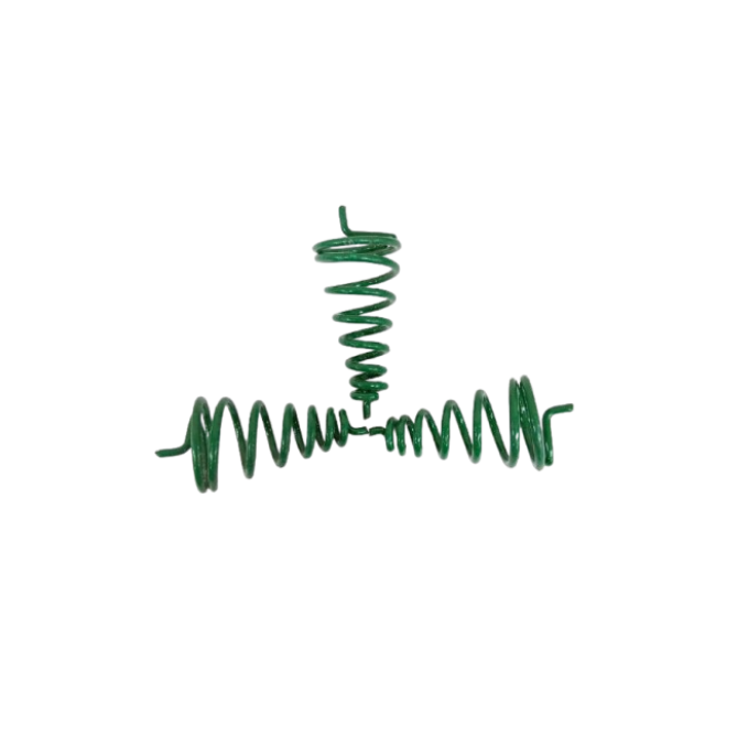 Green Conical Clockwise Springs