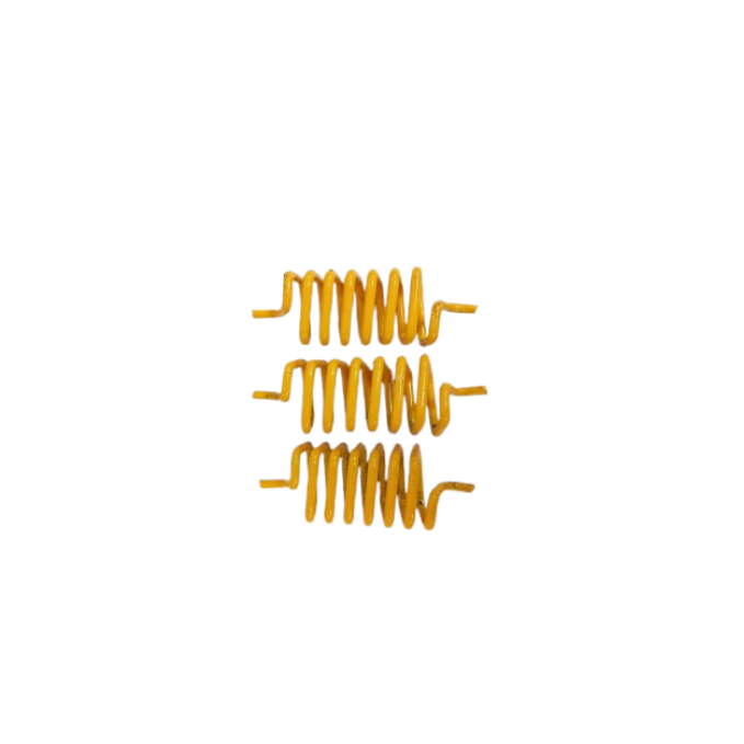 Yellow Square Clockwise Springs