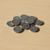 Lead Rahu Coin 11 Pieces