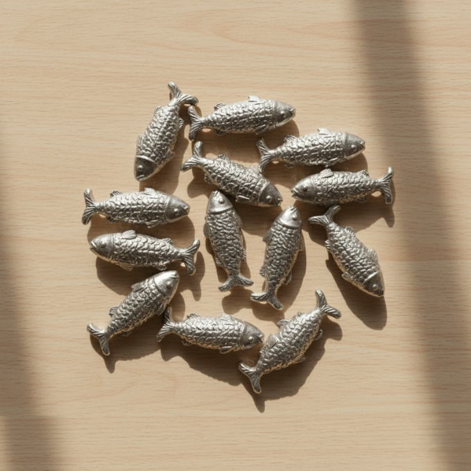 Lead Fish 11 Pieces