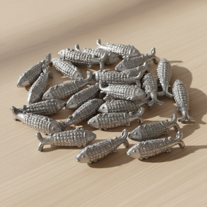 Lead Fish 31 Pieces