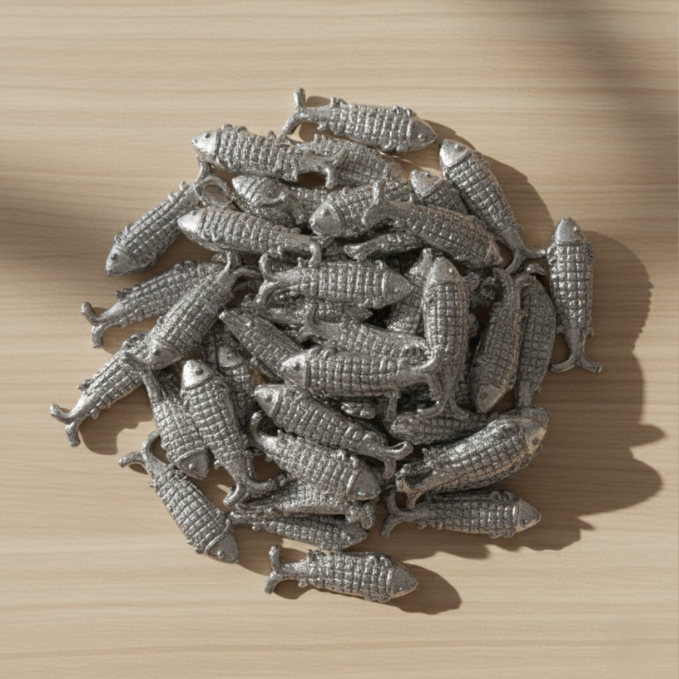 Lead Fish 108 Pieces