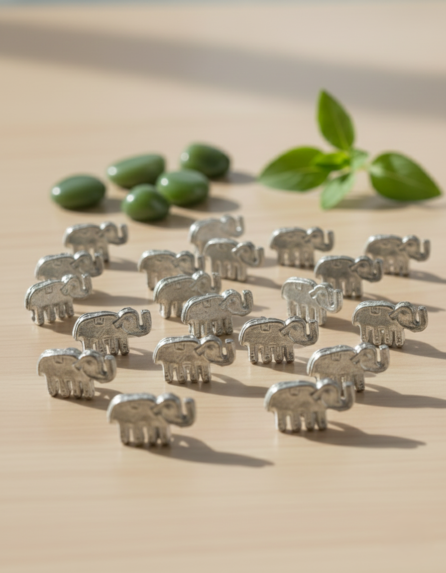 Lead Elephant 11 pieces