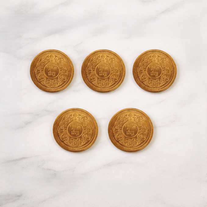 Copper Coin (Set of 5 )